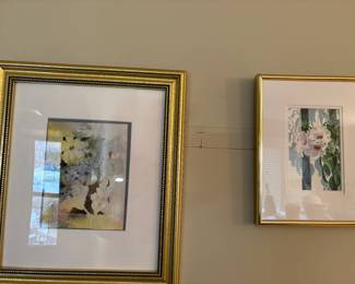 Watercolors - framed