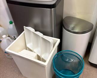 Kohler trash can, waste paper cans and plastic storage trays