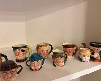 Royal Dolton mugs - vintage pieces