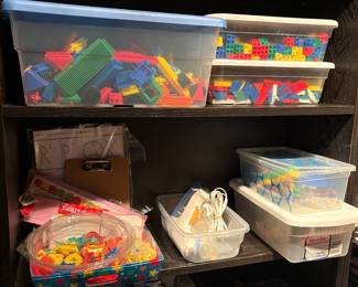 Children's game, art and craft supplies