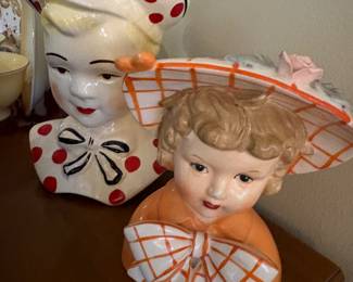 Vintage porcelain vases