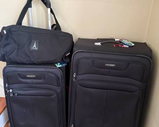 Large and carry-one luggage