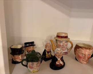 Royal Dolton mugs - vintage pieces