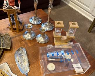 Shabbot candle holders and more!