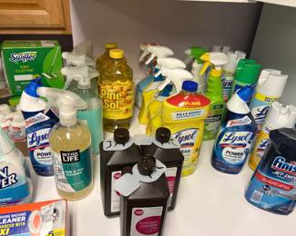 Household chemicals - most are NEW