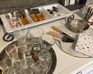Barware and shot glasses