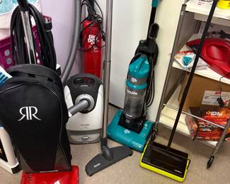 Ricar upright with bags, Miele canister vacuum, Dirt Devil vacuums (2) and more