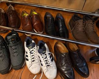Men's shoes:  dress, casual, tennis, all-weather, boots and more!  Size 10.5M