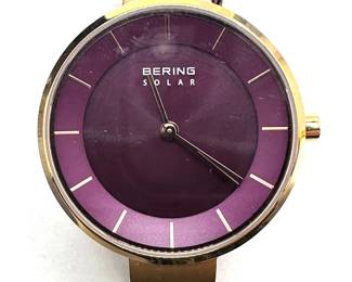 Bering Solar Watch In Original Box Lot #: 67