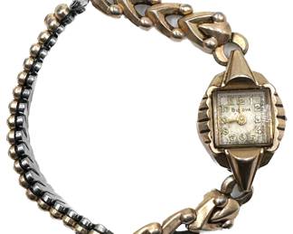 Vintage 1952 Bulova L2 Bracelet Bracelet Watch Lot #: 32