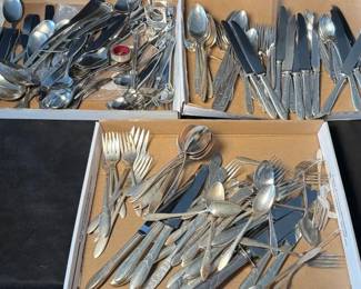 Reseller or Artists Lot Assorted Flatware
