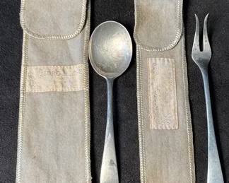 Georg Jensen Sterling Spoon Fork