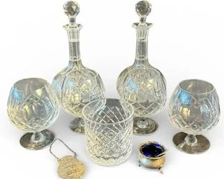Crystal brandy snifters, Decanters More