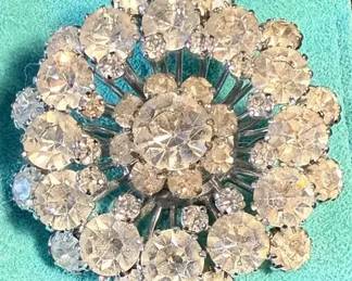 Austrian Rhinestone Brooch