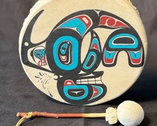 Ken Decker Killer Whale Drum