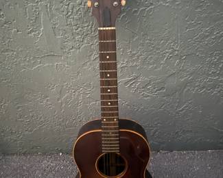 Vintage Gibson acoustic guitar