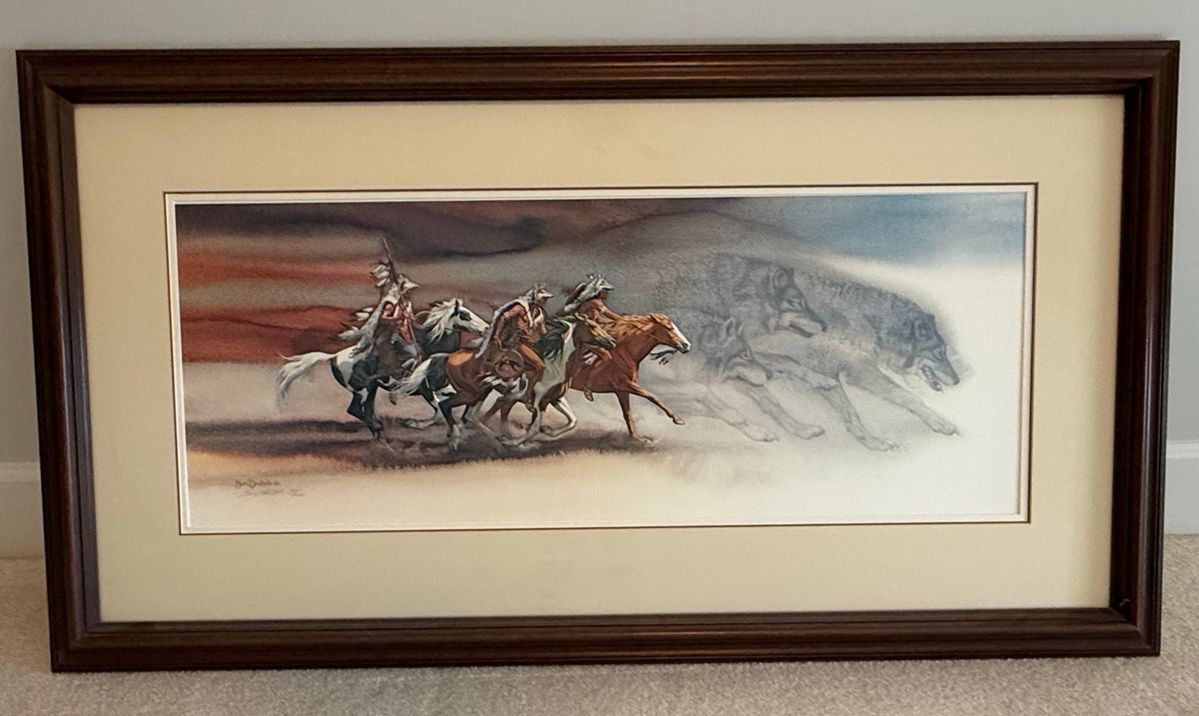 Bev Doolittle "Wolves of the Crow" Limited Edition Print 360/2650