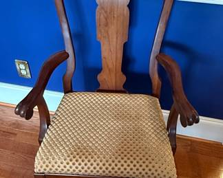 Pennsylvania House Cherry Wood Dining Set with Six Chairs