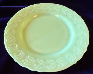 McKee "Laurel" Jadite Plate