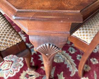 Pennsylvania House Cherry Wood Dining Set with Six Chairs