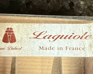 Jean Dubost Laguiole Steak Knives Set - Ivory Handles