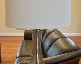 Mercury Glass Teardrop Table Lamp