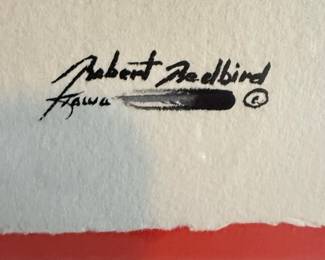 Robert Redbird "Apache" Print