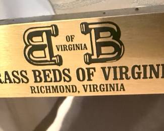 Brass Beds of Virginia Metal Bed Frame - King Size