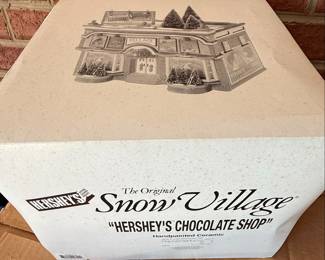 Department 56 Original Snow Village Hershey's Chocolate Shop