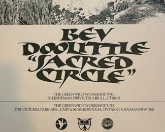 Bev Doolittle "Sacred Circle" Limited Edition Print
