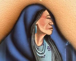 Robert Redbird "Kiowa Woman" Print