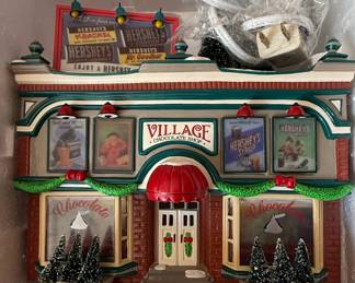 Department 56 Original Snow Village Hershey's Chocolate Shop