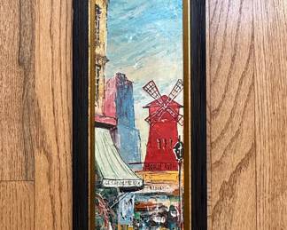 Moulin Rouge Paris Oil Painting by Marius Girard