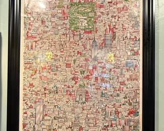 Tony Graham "Manhattan!!" Print - 1978