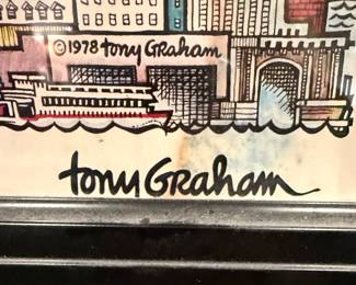 Tony Graham "Manhattan!!" Print - 1978