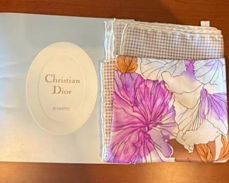 Christian Dior Silk Scarf