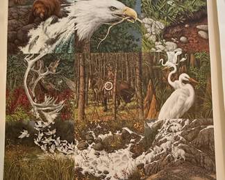 Bev Doolittle "Sacred Circle" Limited Edition Print