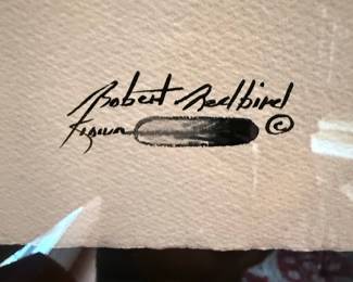 Robert Redbird "Kiowa Couple" Print