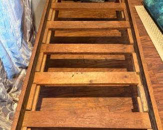 Vintage Mission Oak Style Daybed Bench