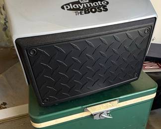 Vintage Coleman and Playmate "The Boss" Coolers