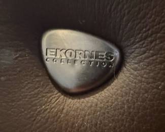 Ekornes Stressless Manhattan Leather Sofa and Loveseat Set