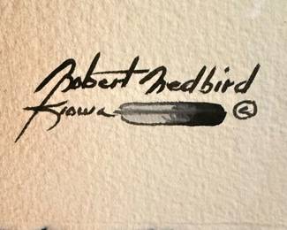 Robert Redbird "Kiowa Woman" Print