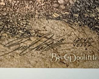 Bev Doolittle "Sacred Circle" Limited Edition Print