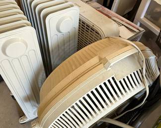 Cuori Oil-Filled Radiator Heaters & Lasko Wind Machine Fan