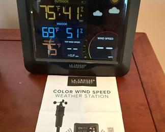 La Crosse Technology Color Wind Speed Weather Station Model 327-1417V2