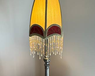 Victorian Beaded Table Lamp