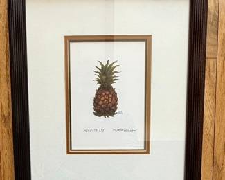 Martha Hinson "Hospitality" Pineapple Print