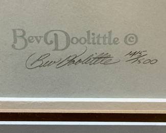 "Spirit of the Grizzly" by Bev Doolittle, Limited Edition Print