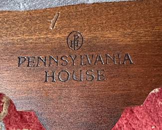 Pennsylvania House Cherry Wood Dining Set with Six Chairs