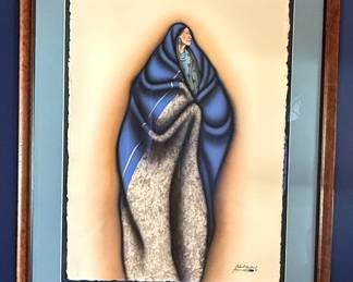 Robert Redbird "Kiowa Woman" Print